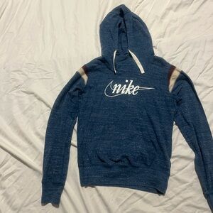 Nike Women's Vintage Blue Heathered Hoodie